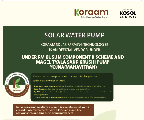 Koraam Water Pump